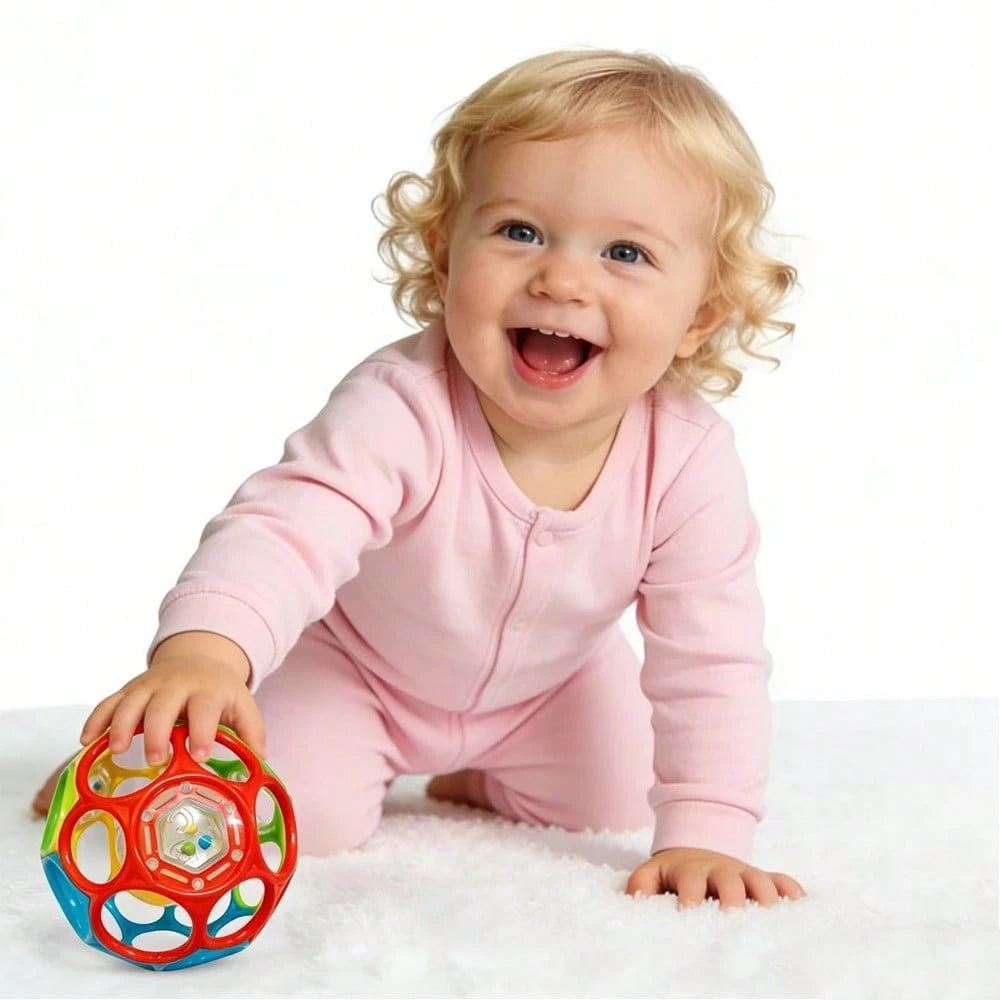 1pc Music Handheld Grip Ball With Vibration Function, Hollow Structure, Exercise Motor Skills, Great Gift For Holidays, Thanksgiving, Christmas And Children's Day
