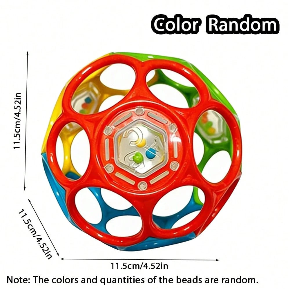 1pc Music Handheld Grip Ball With Vibration Function, Hollow Structure, Exercise Motor Skills, Great Gift For Holidays, Thanksgiving, Christmas And Children's Day