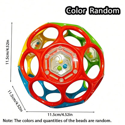 1pc Music Handheld Grip Ball With Vibration Function, Hollow Structure, Exercise Motor Skills, Great Gift For Holidays, Thanksgiving, Christmas And Children's Day