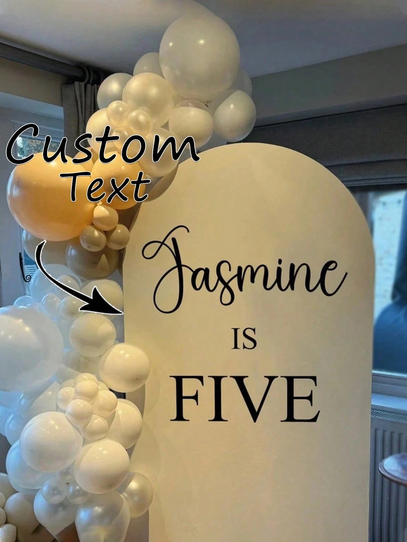 1pc Personalized Customized Sticker For Anniversary/Wedding/Conference Gift, Name Decal, DIY Gift, Handmade, Handwritten, Wedding Sticker, Gift Sticker For Glass, Cup, Roller, Balloon And More, Hologr