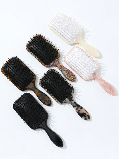 1pc Personalized Name Printed Anti-Static Comb, Leopard & Cow Print, Valentine's Day Gift, Bridesmaid Gift, Name Comb, Personalized Gift, Birthday Gift, Party Favor, Anniversary Gift, Perfect Gift For