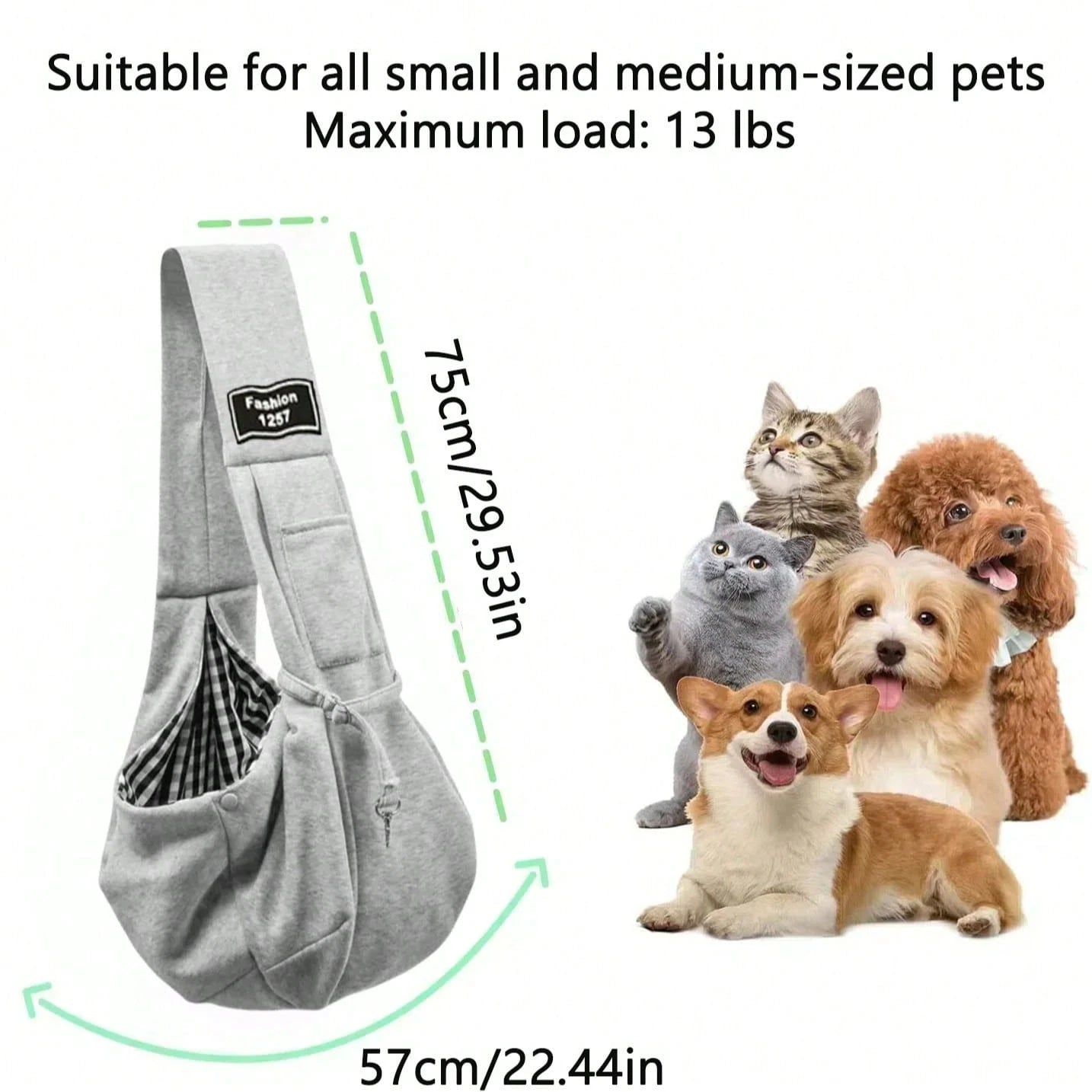 1pc Pet Carrier Backpack, Suitable For Cats, Dogs And Puppies- Outdoor Travel Dog Shoulder Bag, Single Person Comfortable Messenger/Tote Bag