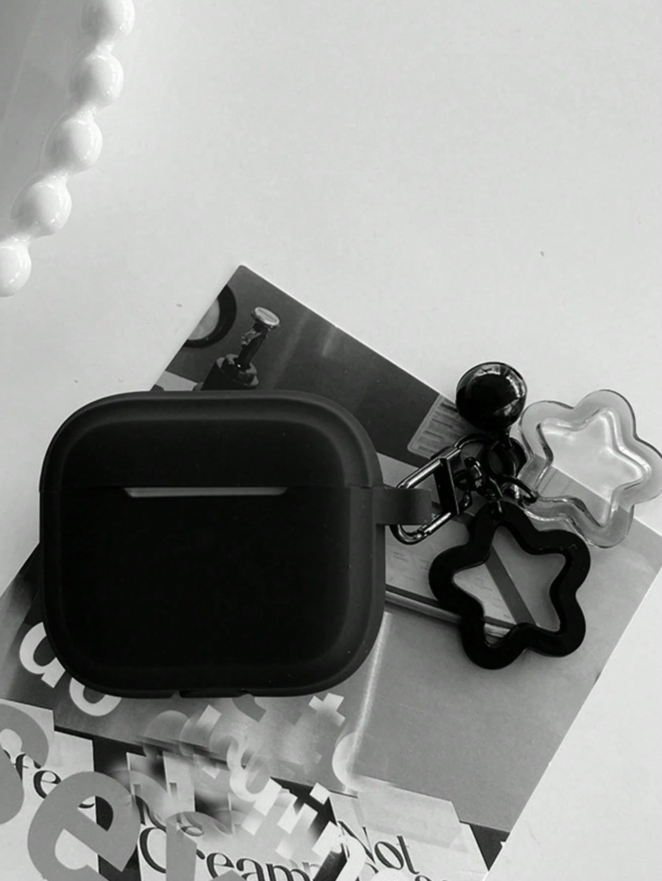 1pc Silicone One-Piece Star Earphone Case Compatible With AirPodPro 3 Pro2 Airpod3 Airpods2 1 Airpod4