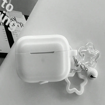 1pc Silicone One-Piece Star Earphone Case Compatible With AirPodPro 3 Pro2 Airpod3 Airpods2 1 Airpod4
