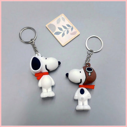 1pc Snoopy Keychain, Backpack Pendant, Birthday Gift, Souvenir, Perfect Small Gift For Fans, Family And Friends