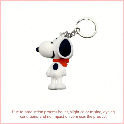 1pc Snoopy Keychain, Backpack Pendant, Birthday Gift, Souvenir, Perfect Small Gift For Fans, Family And Friends