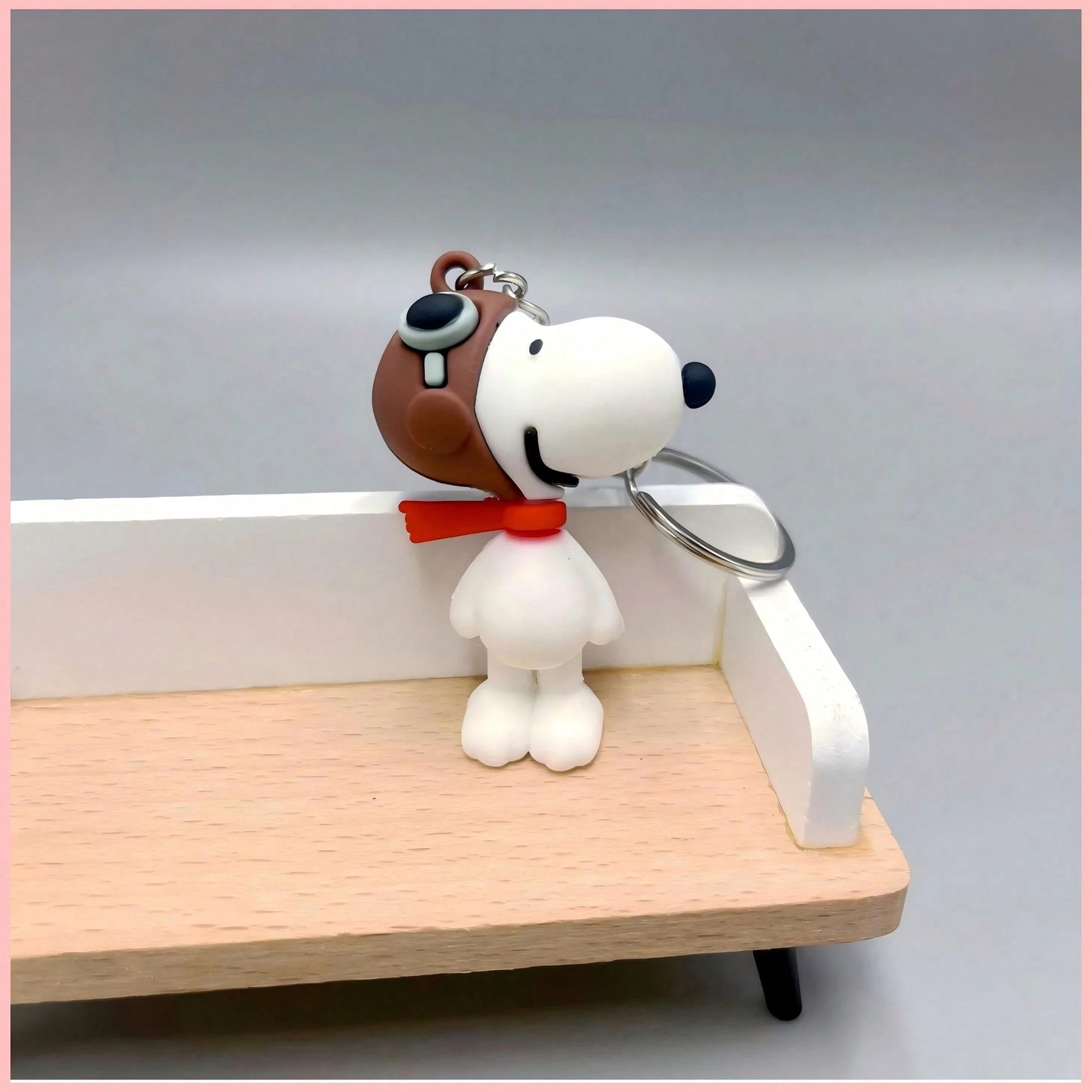 1pc Snoopy Keychain, Backpack Pendant, Birthday Gift, Souvenir, Perfect Small Gift For Fans, Family And Friends
