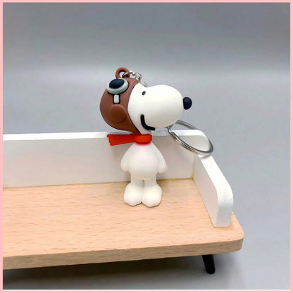 1pc Snoopy Keychain, Backpack Pendant, Birthday Gift, Souvenir, Perfect Small Gift For Fans, Family And Friends