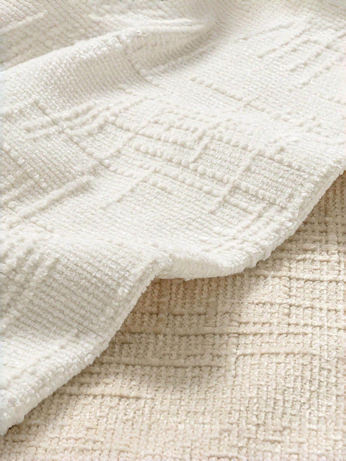 1PC Textured Throw Pillow Covers Thick Chenille Decorative Pillows, Modern Boho Farmhouse Home Decor Neutral Cushion Covers For Couch Sofa Living Room Bedroom