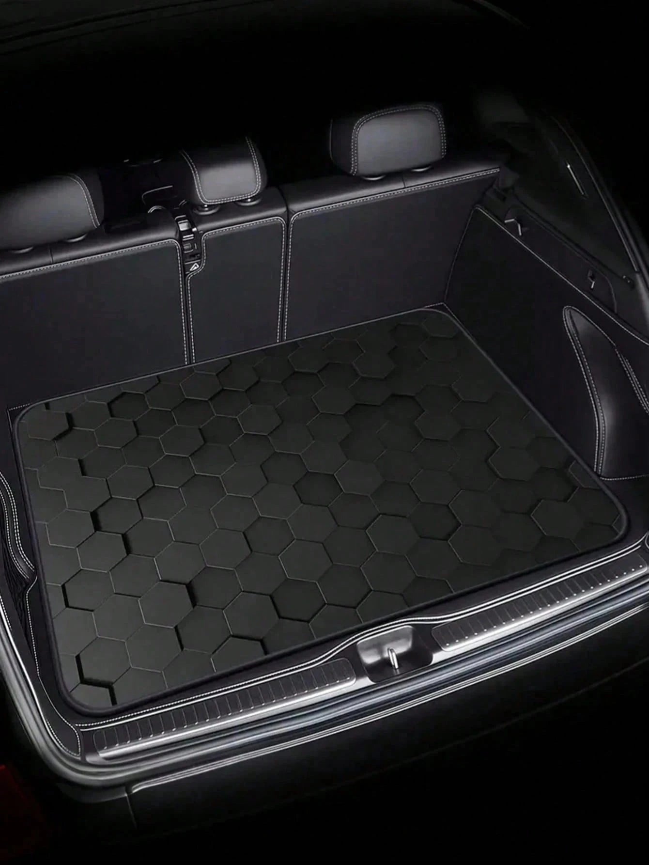 1pc Thick Waterproof Car Trunk Mat- Thickened Waterproof Cargo Mat, Dust-Proof And Easy To Clean, Universal Fit For SUV, Sedan, Truck, Protect Trunk Space