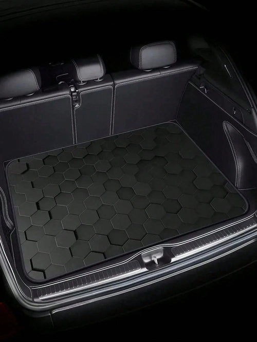 1pc Thick Waterproof Car Trunk Mat- Thickened Waterproof Cargo Mat, Dust-Proof And Easy To Clean, Universal Fit For SUV, Sedan, Truck, Protect Trunk Space