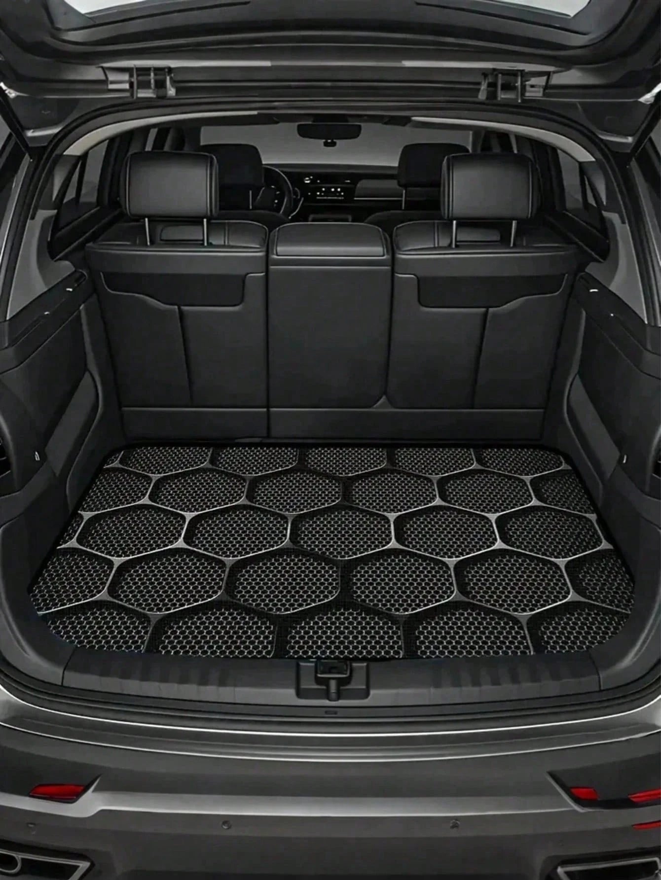 1pc Thick Waterproof Car Trunk Mat- Thickened Waterproof Cargo Mat, Dust-Proof And Easy To Clean, Universal Fit For SUV, Sedan, Truck, Protect Trunk Space