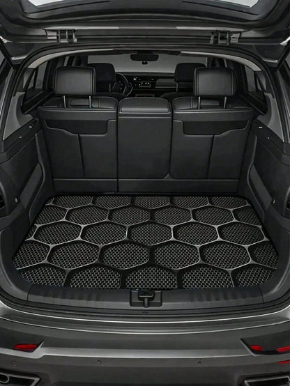 1pc Thick Waterproof Car Trunk Mat- Thickened Waterproof Cargo Mat, Dust-Proof And Easy To Clean, Universal Fit For SUV, Sedan, Truck, Protect Trunk Space