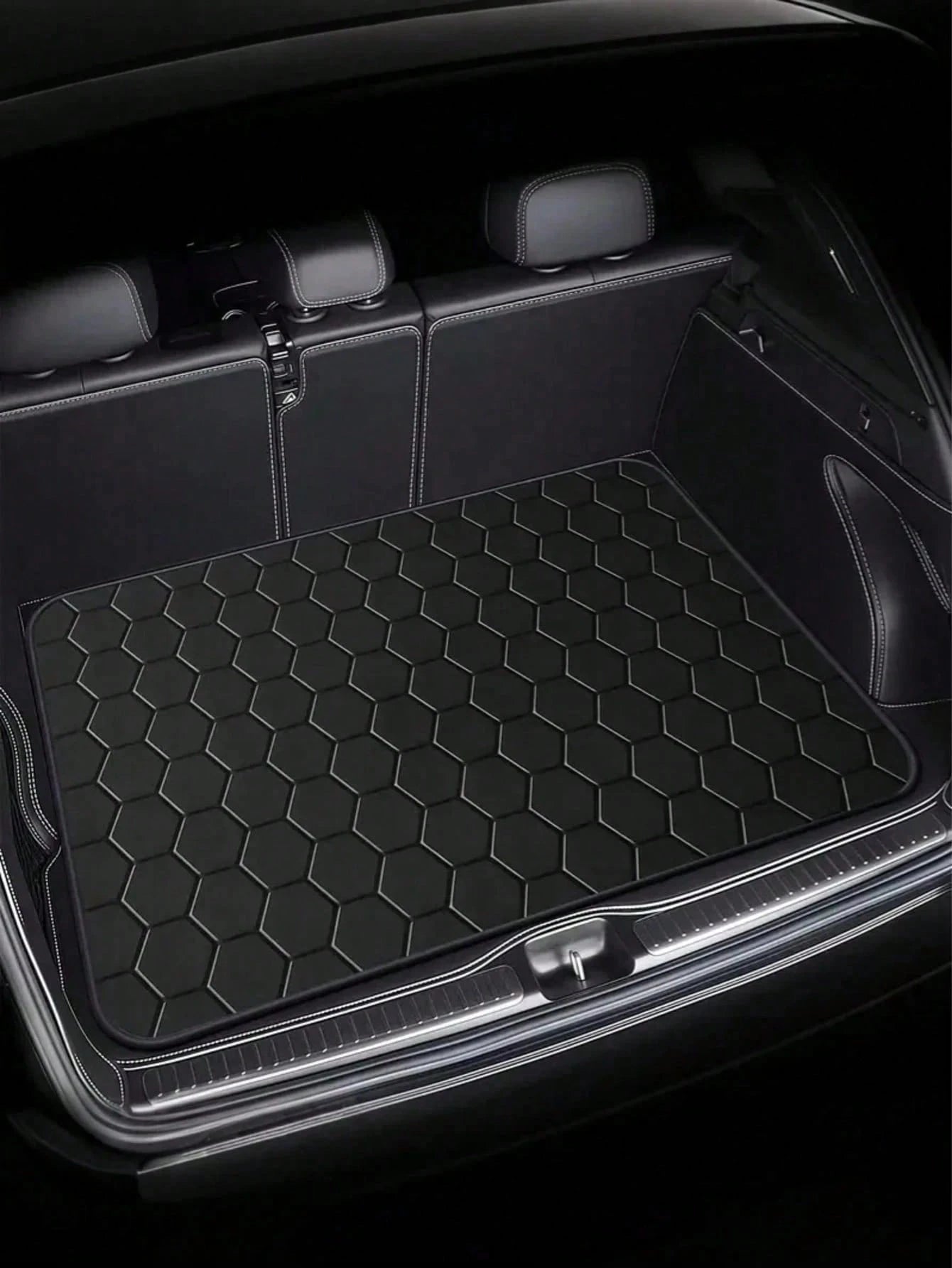 1pc Thick Waterproof Car Trunk Mat- Thickened Waterproof Cargo Mat, Dust-Proof And Easy To Clean, Universal Fit For SUV, Sedan, Truck, Protect Trunk Space
