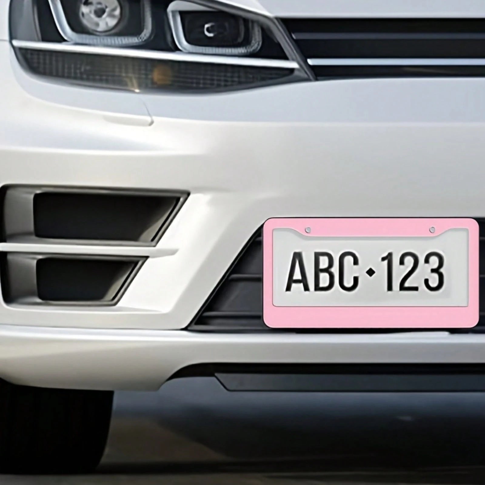 1Pc Unisex Durable License Plate Frame,12.2*6.3Inch,Fits US & Canada Vehicles,Exterior Decor For Most Cars,Vehicle Accessory,Birthday Gifts,Valentines Gift,Car Stuff,Car Decoration,Motorcycle,Car Acce