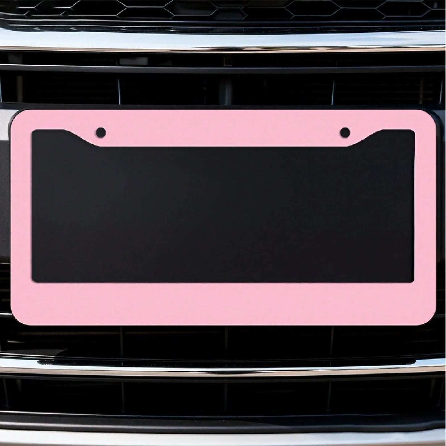1Pc Unisex Durable License Plate Frame,12.2*6.3Inch,Fits US & Canada Vehicles,Exterior Decor For Most Cars,Vehicle Accessory,Birthday Gifts,Valentines Gift,Car Stuff,Car Decoration,Motorcycle,Car Acce