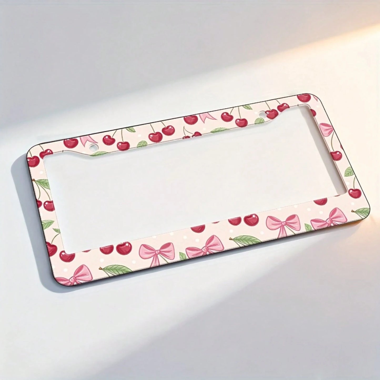 1Pc Unisex Durable License Plate Frame,12.2*6.3Inch,Fits US & Canadian Vehicles,Exterior Car Decoration For Most Vehicles,Vehicle Accessory,License Plate,Car Decor,Mothers Day,Birthday Gifts,Valentine