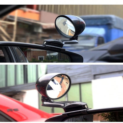 1pc Universal Car Blind Spot Wide Angle Rear View Mirror, Suitable For Trucks, Cars, Off-Road Vehicles, RVs, Front And Rear Wheel Blind Spot Mirror, Front Head Small Round Mirror, 360 Degree Right Fro
