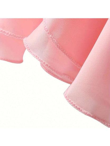1piece- Women's Chiffon Ballet Skirt, Sports Skirt, Plain Stage Dress Solid Color Skirt, Suitable For Various Dance Outfits Such As Ballet, Anti Glare And No Embarrassment, Can Cover The Skirt!