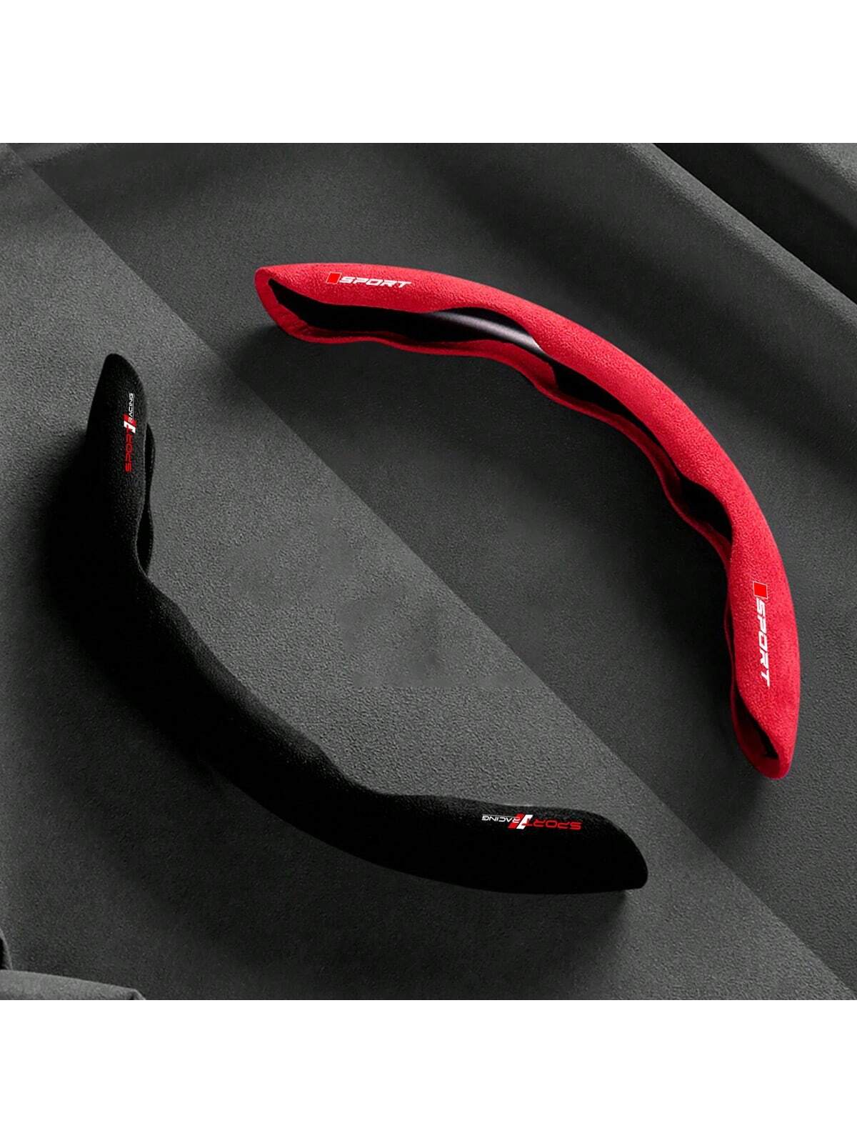 1set Premium Suede Breathable And Non-Slip Segmented Car Steering Wheel Cover For Toyota For Yaris For Camry For Tacoma For RAV4 For Corolla For Lexus Nissan For Chevrolet KIA