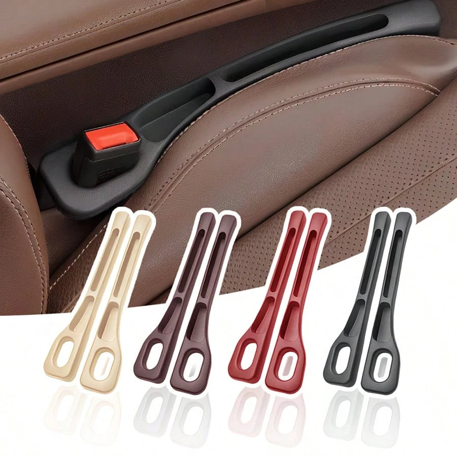 2-In-1 Car Seat Gap Filler & Storage Box, Multi-Functional Organizer, Anti-Drop Anti-Slip Crevice Box, Practical Car Accessories