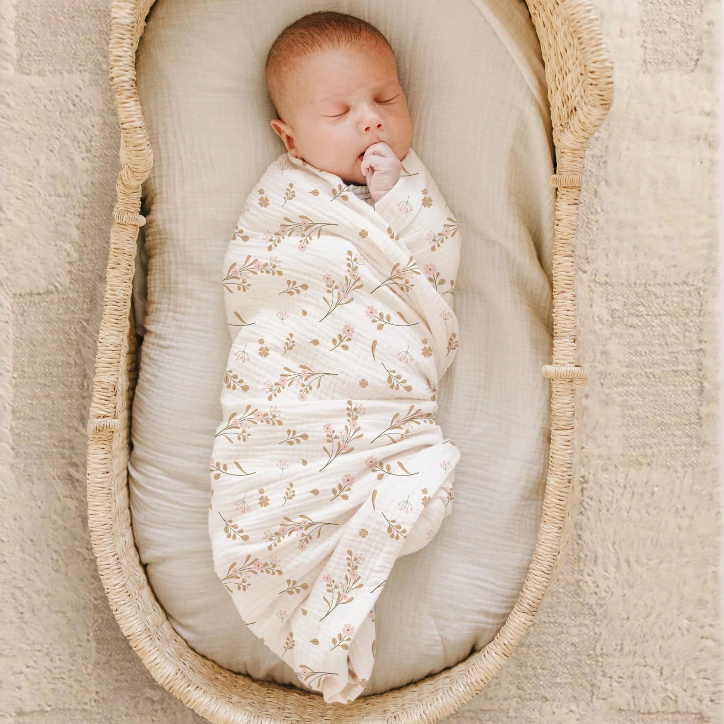 2-Pack Muslin Swaddle Blankets For Boys And Girls, Large 47 X 47 Inch Receiving Blankets, Soft Breathable Baby Swaddles For Newborns