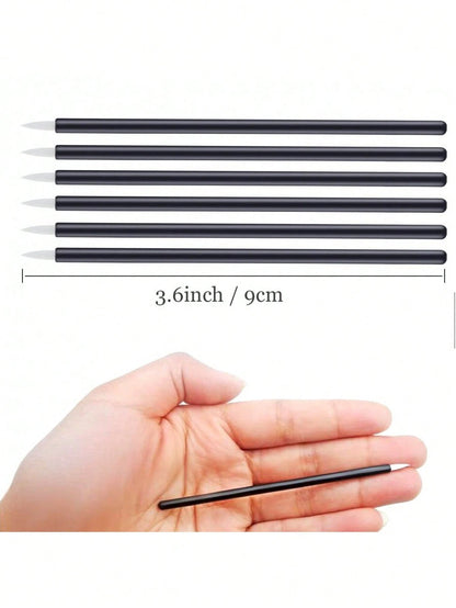 200/100/50pcs Eyeliner Pen, Used For Eyeliner, Lip Line, Highlight And Detail Makeup Outline, Makeup Brush Applicator, Fine Brush Head, Necessary Cosmetics Tools For Makeup