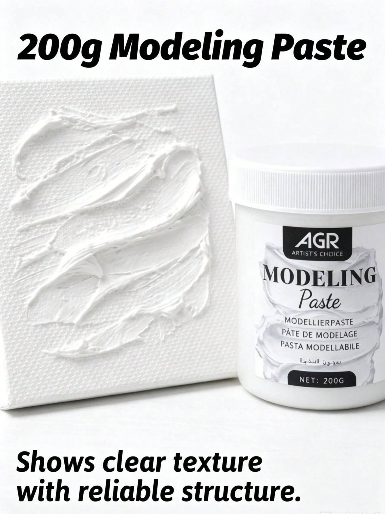 200g 3D Texture & DIY Art Modeling Paste