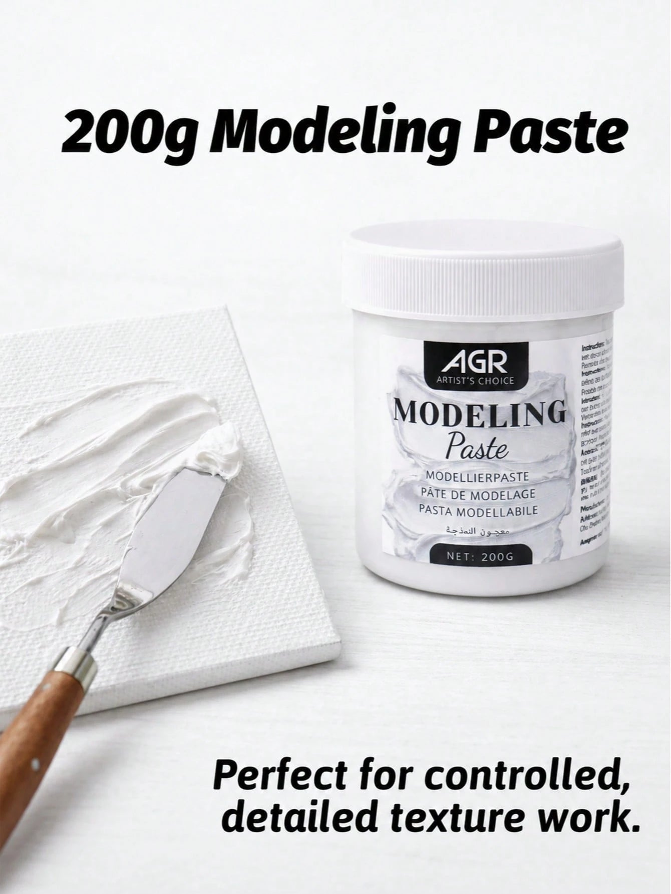 200g 3D Texture & DIY Art Modeling Paste