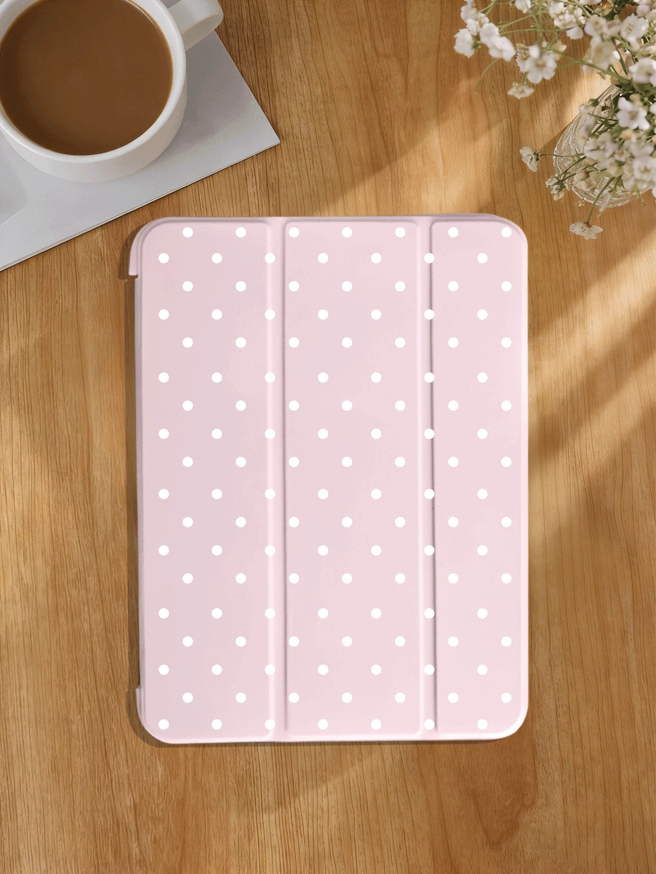 2025 Polka Dot & Minimalist Pattern Tablet Protective Case, Compatible With Ipad 7/8/9/10th Gen/Pro 12.9/Pro 11/11th Gen(A16), Galaxy Tab S6 Lite/Galaxy Tab A11+ 2025, Provides Soft Shock-Proof Protec