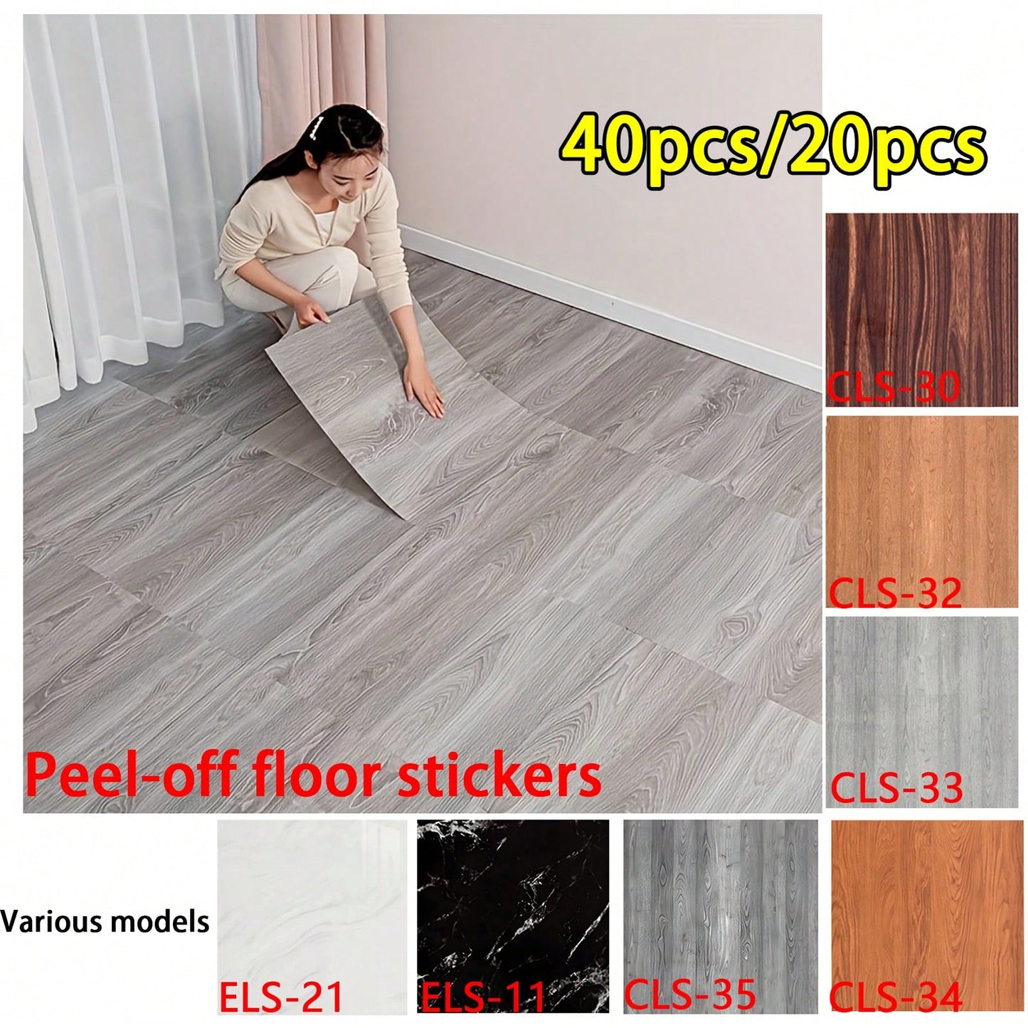 20Pcs/40Pcs 30*30cm Self-Adhesive Wall & Floor Tiles, 3D Marble Ceramic Texture Vinyl Sticker, Aluminum Foil Foam Cushioning Backing, Waterproof Fireproof Moisture-Proof, Easy Peel And Stick DIY Decor