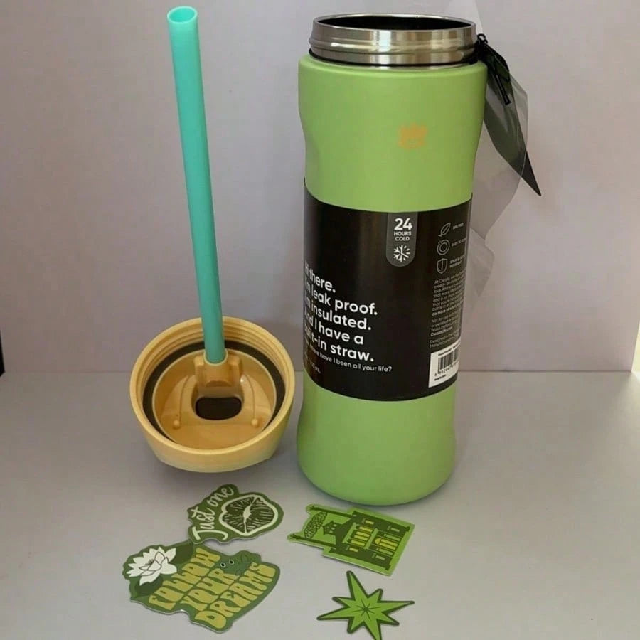 24Oz/32 Oz Cup Boneyard Vacuum Water Bottle Drinkware Tumbler Stainless Steel Thermal Mug Original Owalaowala Cold Hot Cup