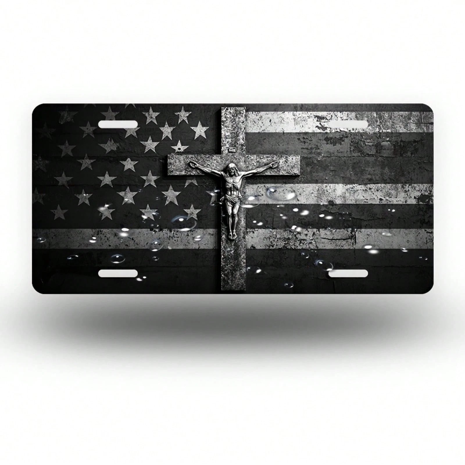 2D Flat- [Openable] 2D Flat Car P License Plate, License Plate, License Plate Cover And Frame, Fun Standard License Plate Novelty Decoration Men/Women/Boys/Girls Car 6* 12inch