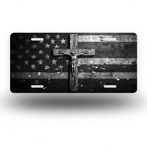 2D Flat- [Openable] 2D Flat Car P License Plate, License Plate, License Plate Cover And Frame, Fun Standard License Plate Novelty Decoration Men/Women/Boys/Girls Car 6* 12inch