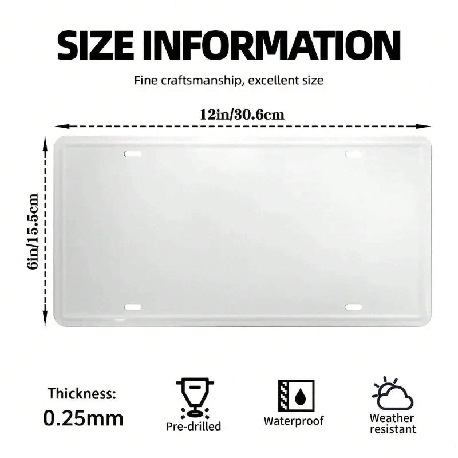 2D Flat Surface, Decorative License Plate Only, Mom Style, Black Camouflage, Vintage Camouflage Metal Front License Plate 6x12inch, Polished Metal Standard License Plate, 2D Flat Surface