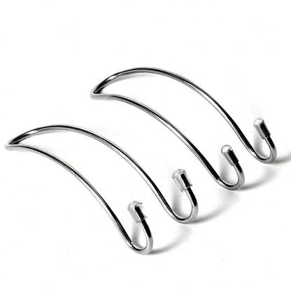 2PCS Car Seat Hook Auto Hidden Back Seat Headrest Hanger For Handbag Shopping Bag Coat Storage Hanger Car Accessories Hook Organizer