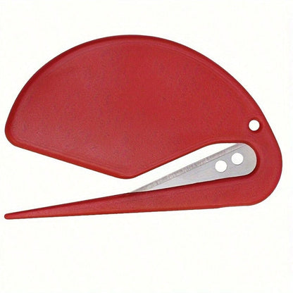 2PCS Compact Plastic Letter Opener - Durable, Multifunctional, Perfect For School And Office Supplies - Available In Vibrant Colors