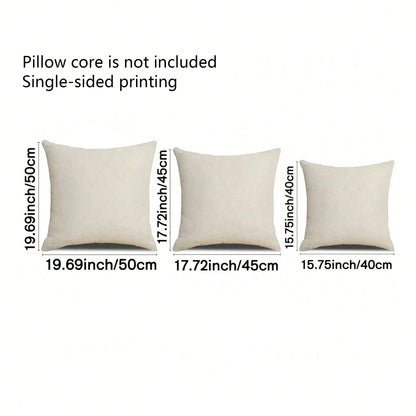 2pcs Neutral Brown Plaid Pillow Covers, Vintage Herringbone Plaid Cushion Covers, Linen Texture Country Style Decorative Pillow Covers, Suitable For Sofa And Bedroom Home Decor, Pillow Insert Not Incl