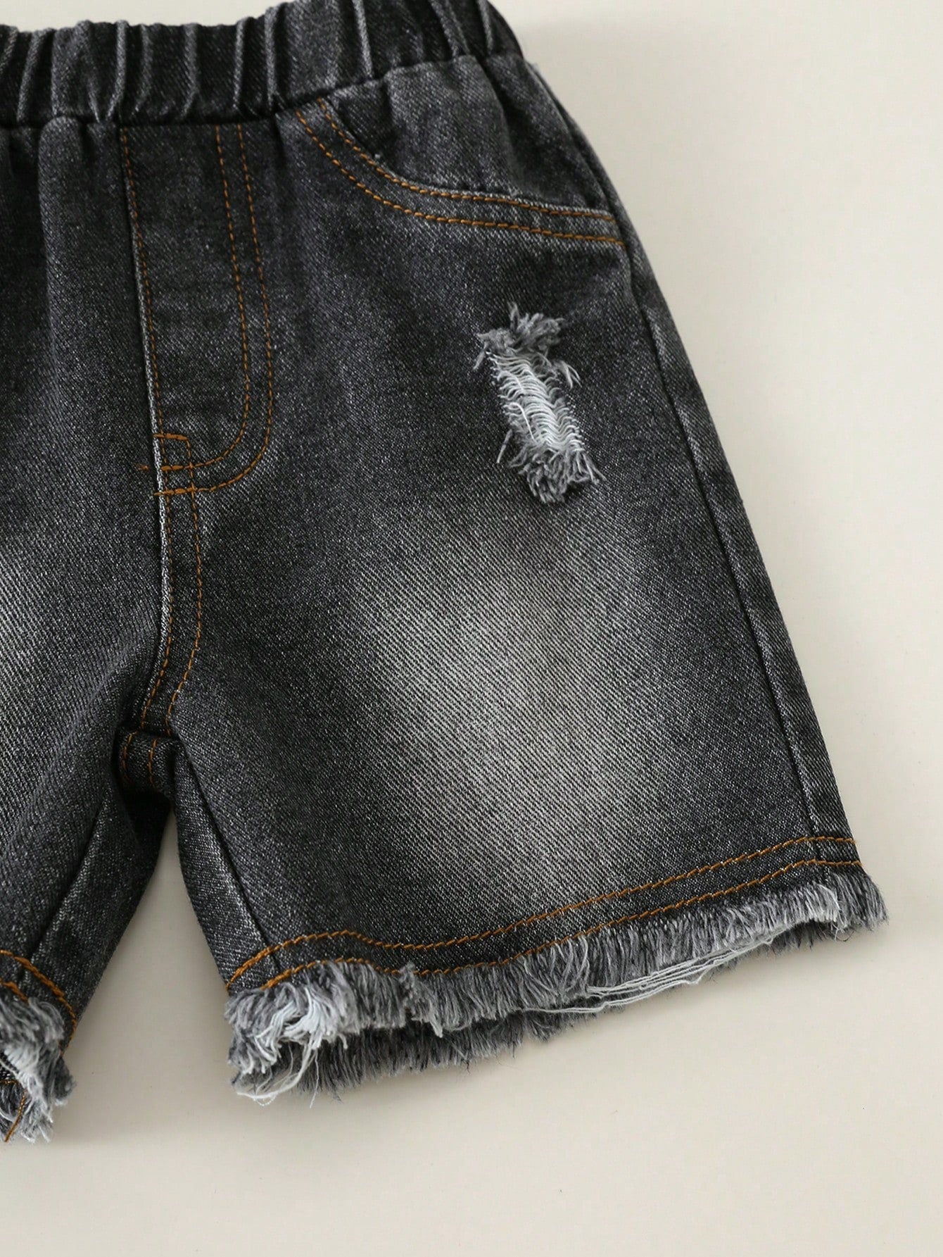 2pcs/Set Baby Boy Casual Cute Car Graphic Knit Tank Top & Denim Shorts Set, Tank Top Set, Denim Set, Racing Car Set