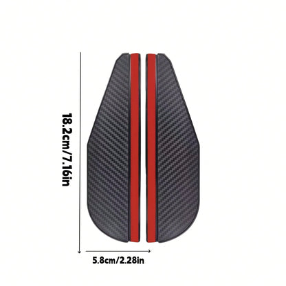 2pcs/Set Car Rearview Mirror Waterproof Protective Film, Transparent Rain-Proof Membrane, Auto Accessories