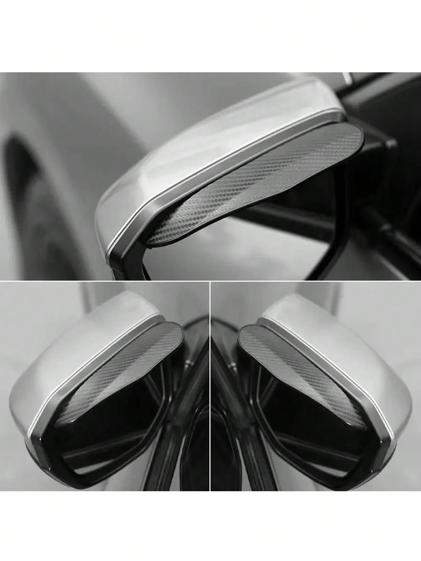 2pcs/Set Car Rearview Mirror Waterproof Protective Film, Transparent Rain-Proof Membrane, Auto Accessories
