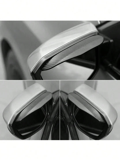 2pcs/Set Car Rearview Mirror Waterproof Protective Film, Transparent Rain-Proof Membrane, Auto Accessories
