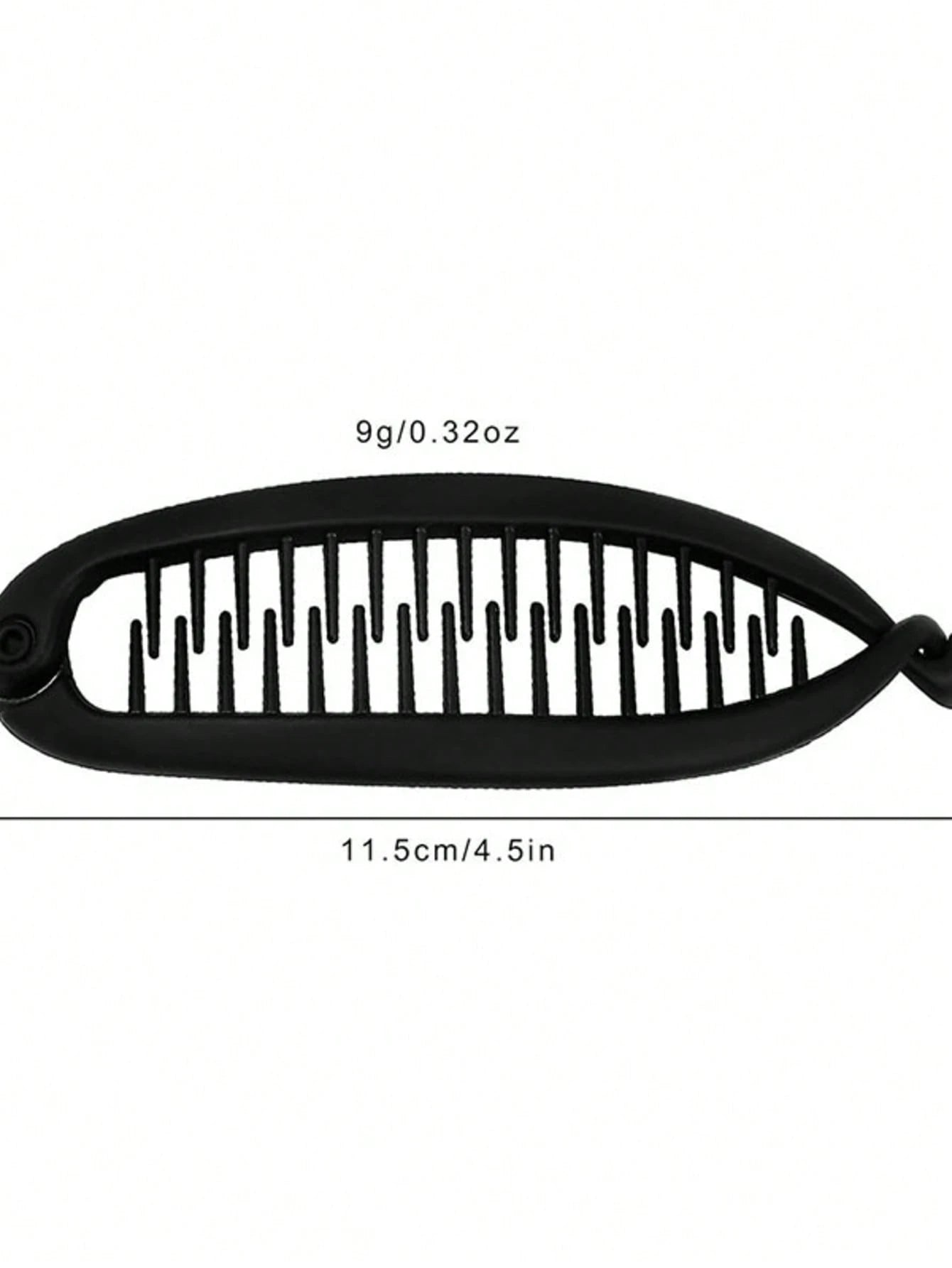2pcs/Set Comb Wave Hair Clips, Beach Party Ponytail Clips, Hair Bun Maker, Banana Hair Clips Back To School Hair