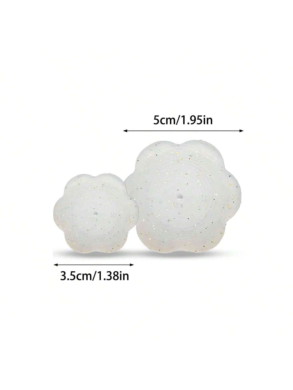 2pcs Women's Clothing Buttons (1.3in And 1.9in), Used To Fix Short Sleeves Or Skirts, Clothing Fixing Buttons,Used For Organizing Buttons On Short And Long Sleeves During Outdoor Activities, Travel, A