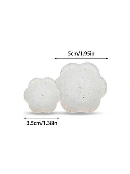 2pcs Women's Clothing Buttons (1.3in And 1.9in), Used To Fix Short Sleeves Or Skirts, Clothing Fixing Buttons,Used For Organizing Buttons On Short And Long Sleeves During Outdoor Activities, Travel, A