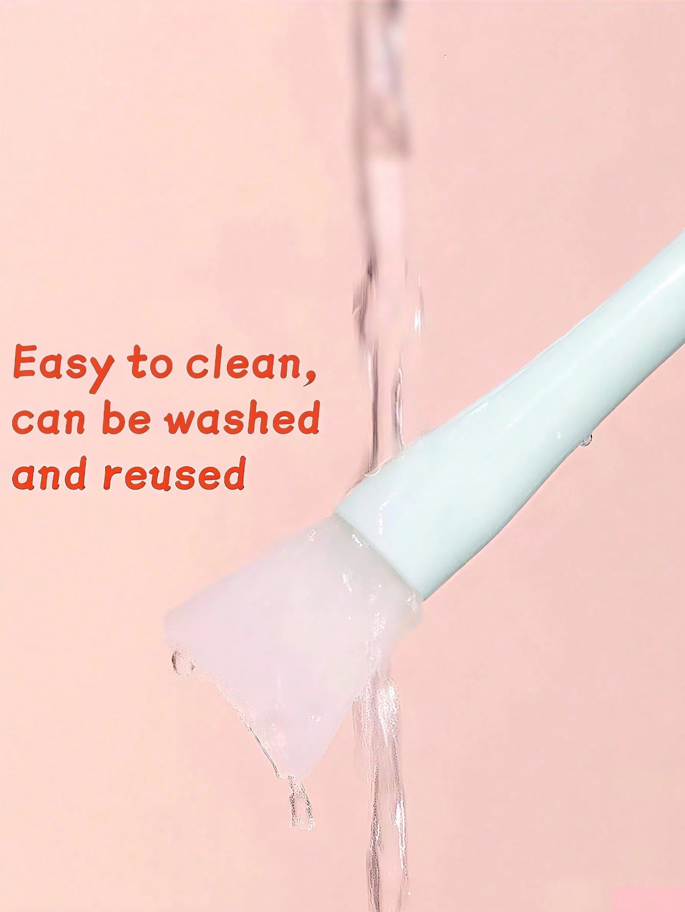 30/10/6/3/2/1pc Silicone Face Mask Brush, Soft Bristle Head With Scraper, Multi-Functional Dual-Use Mud Mask Brush, DIY Mask Application Beauty Tool