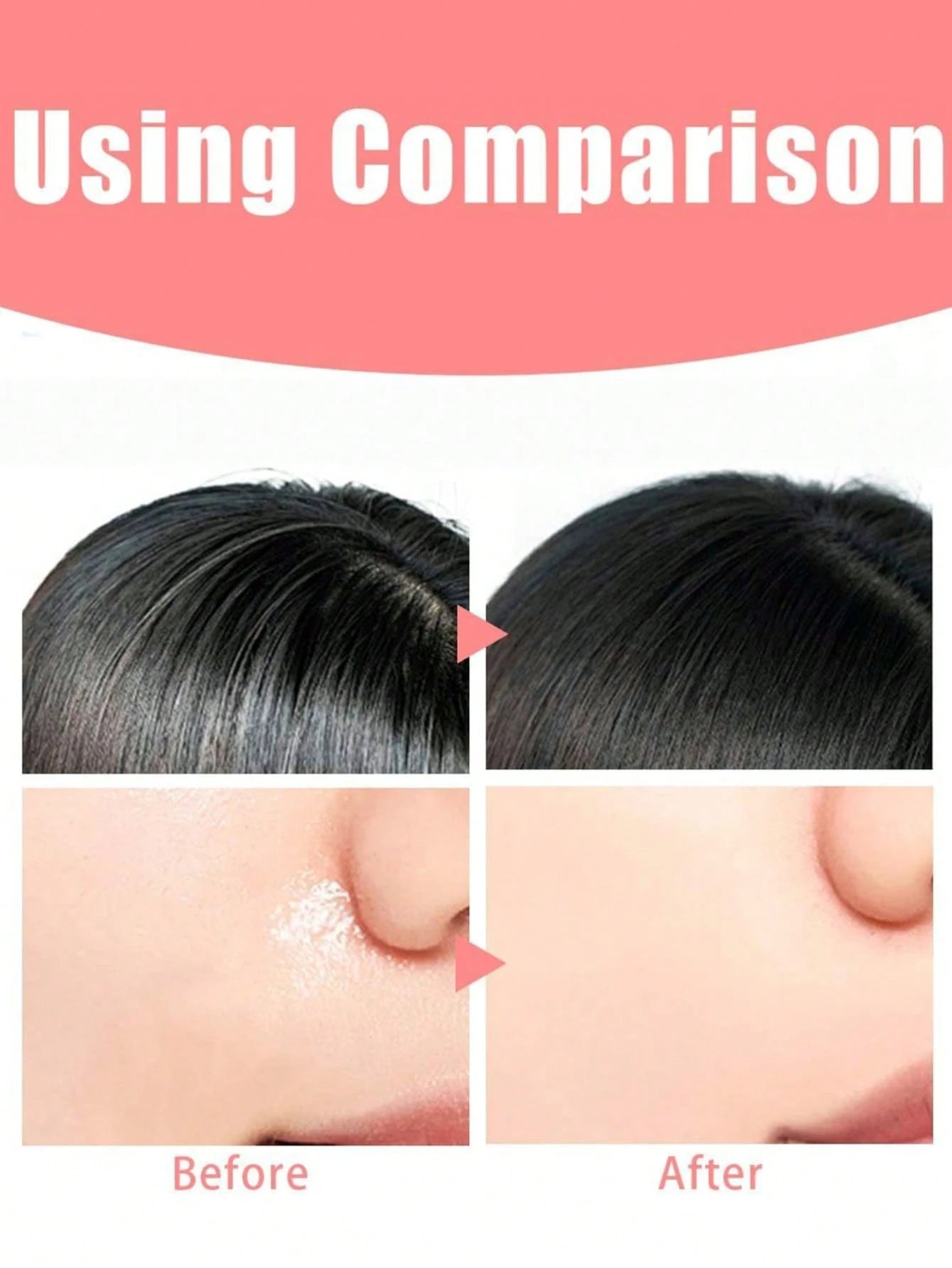 300/200/100PCS Facial Oil Control Paper + Square Powder Puff + 1 Mirror, Oil Absorption Control, Refreshing And Portable Facial Suction Cup, Can Absorb Excess Oil On The Face, Suitable For Men, Women