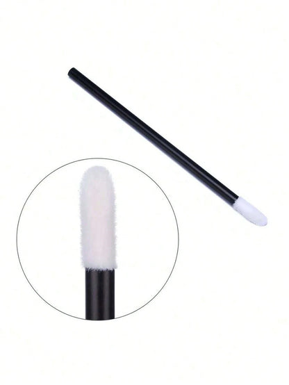 300/200/100pcs Makeup Lip Brushes, Lip Applicators, Lipstick Brushes, Lip Gloss Applicators, Mascara Brushes, Makeup Tools