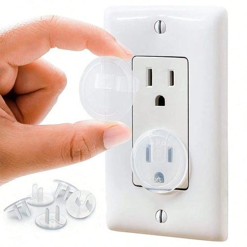30pcs/20pcs/10pcs Power Outlet Protective Covers, For Baby Safety And Protection Against Electric Shock. Easy To Install, And Reliable