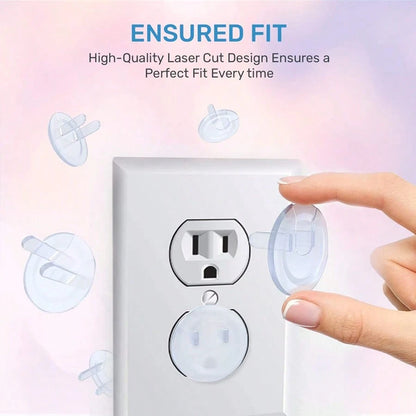 30pcs/20pcs/10pcs Power Outlet Protective Covers, For Baby Safety And Protection Against Electric Shock. Easy To Install, And Reliable